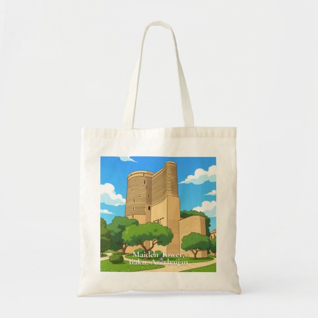 Maiden Torn - Tote Bag Tygkasse (Framsidan)