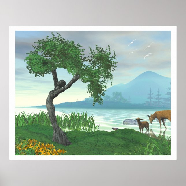 Maiden Träd Poster (Framsidan)