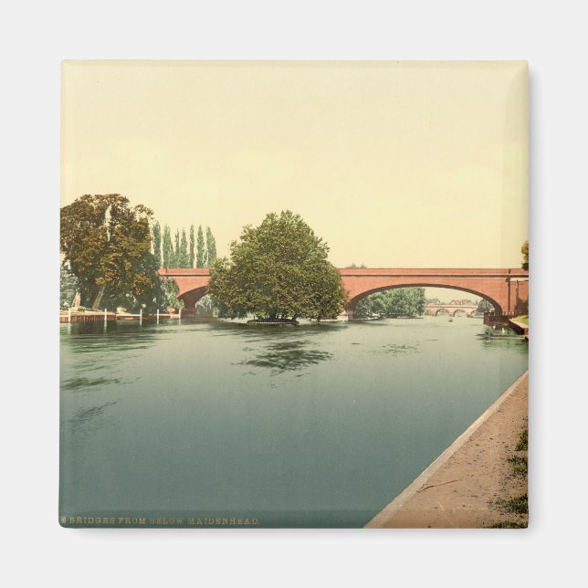 Maidenhead Railway Bridge, Berkshire, England Magnet (Framsidan)