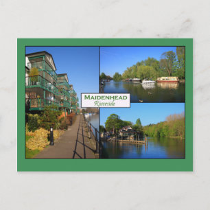 Maidenhead Riverside vykort