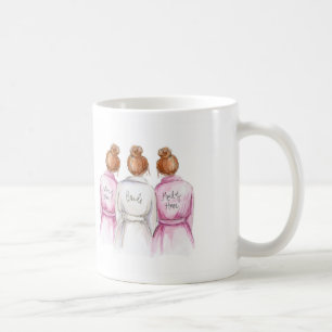 Maids för bulle för TOM TILLBAKA röd bullebrud för Kaffemugg