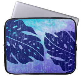 Maikai hawaiansk Monstera lövTie-Färg Wetsuit Laptop Sleeve