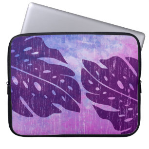Maikai Hawaiian Monstera Löv Tie-Dye Wetdräe Laptop Fodral