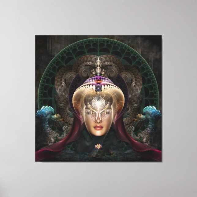 Maikia - Kanvastrycket Mystic Guardian Canvastryck (Framsida)