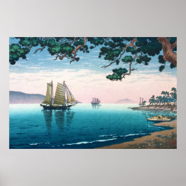 Maiko Beach av Tsuchiya Koitsu Poster