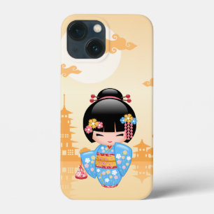 Maiko Kokeshi Doll - Cute Japansk Geisha Girl
