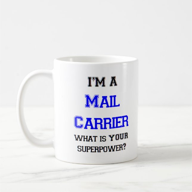 mail carrier kaffemugg (Vänster)