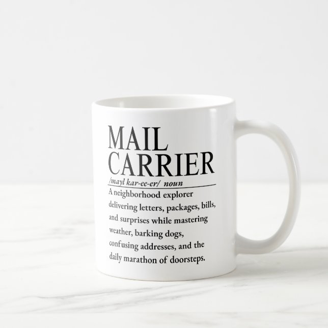 Mail Carrier Kaffemugg (Höger)