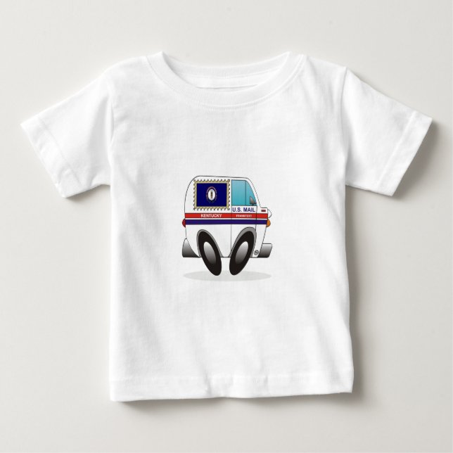 Mail Lastbil KENTUCKY Tee Shirt (Framsida)