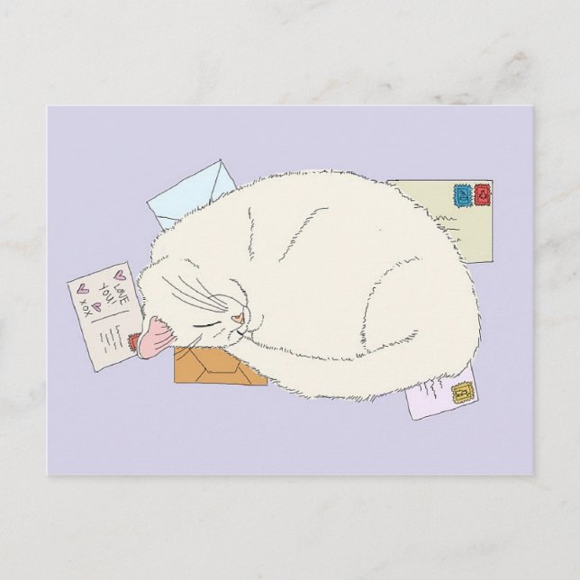 Mail, vilken post? vykort (Framsida)
