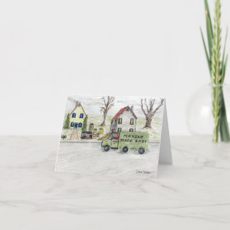 Mailbox Molly's Flytta Day Card Kort