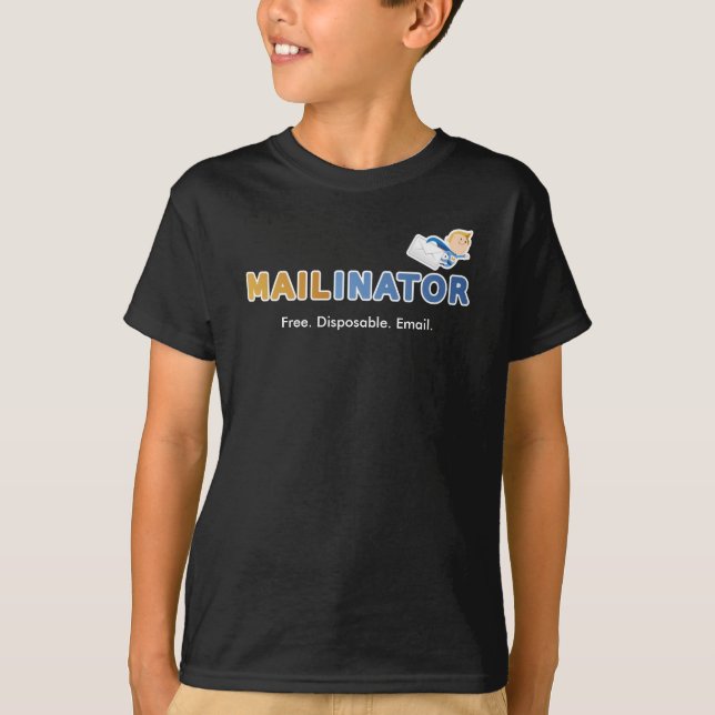Mailinator Tee Shirt (Framsida)