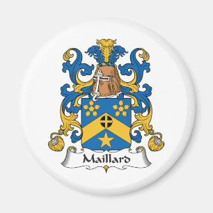 Maillardfamiljvapensköld Magnet