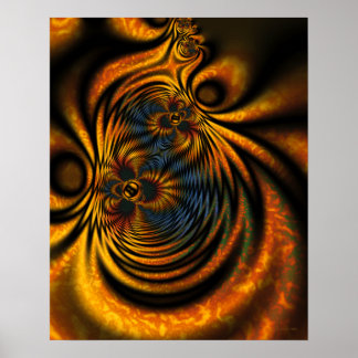Maillies Garden Fractal Poster