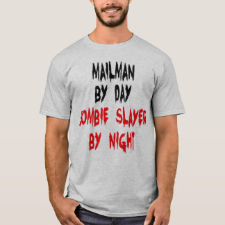 Mailman Zombie Joke Tee Shirt