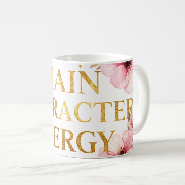 Main Character Energy Mug  Kaffemugg (Framsida höger)