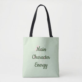 Main Character Energy Trendy Minimal Aesthetic Tygkasse