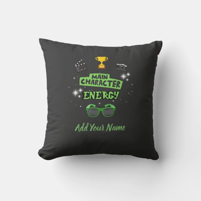 Main Character Throw Pillow Kudde (Framsida)