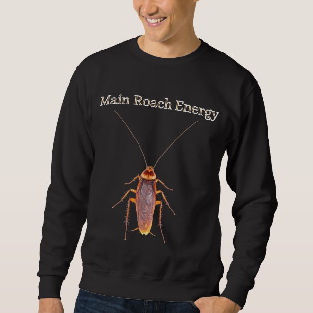 Main Roach Energy Tröja | The Unhinged Closet Lång Ärmad Tröja (Framsida)