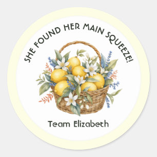 Main Squeeze Amalfi Coast Italiensk Möhippa Runt Klistermärke