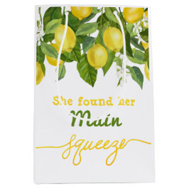 Main Squeeze Citron Tema Bröllop Bröllopsdusch