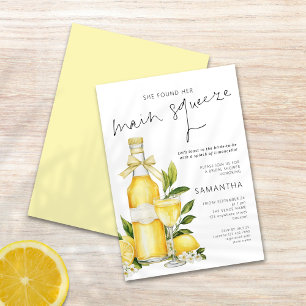 Main Squeeze Limoncello Möhippa Inbjudningar