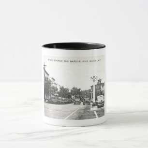 Main St., Sag Harbour, Long Island, NY Vintage Mugg