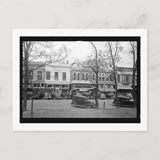 Main Street, Amerika Vykort (Framsida)