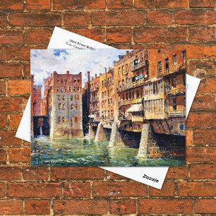 Main Street Bridge Rochester NY Colin Cooper Vykort