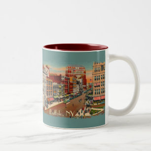Main Street - Buffalo, NY Vintage Coffee Mugg