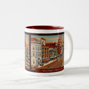 Main Street - Buffalo, NY Vintage Coffee Mugg