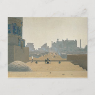Main Street in Samarkand, Tidigt Morgon, 1869-70 Vykort