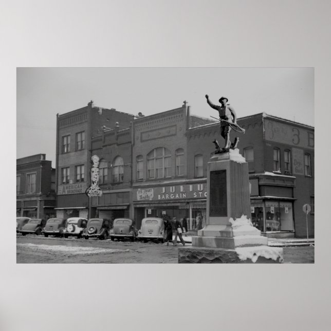 Main Street, januari 1939 Poster (Framsidan)