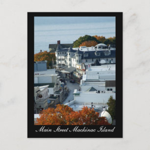 Main Street Mackinac Island - vykort