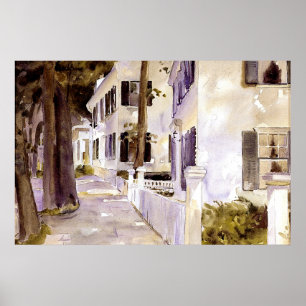 Main Street, Nantucket, bra art. Poster