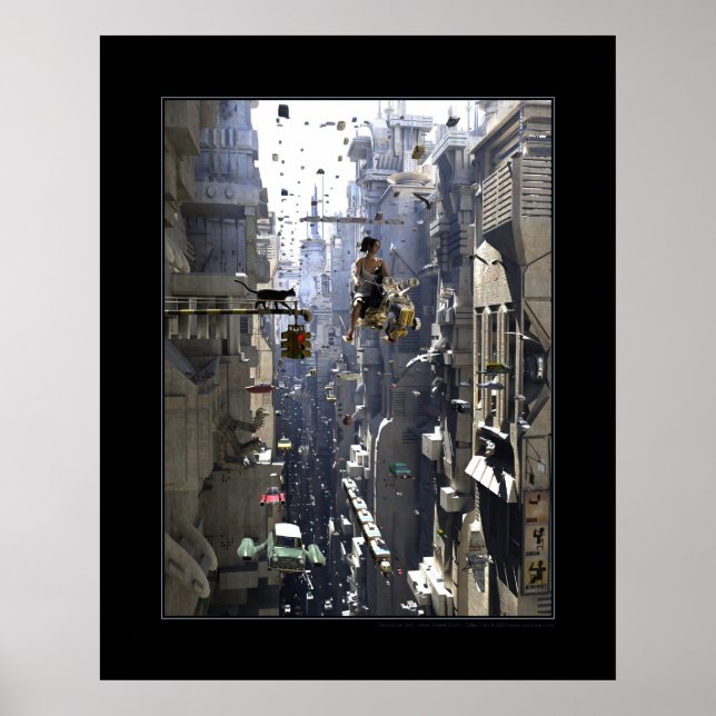 Main Street (Öster) Poster (Framsidan)