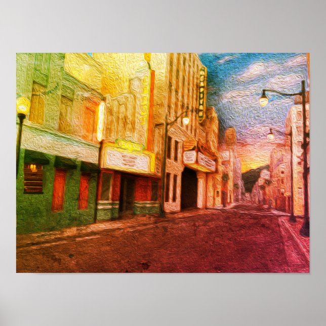 Main Street Poster (Framsidan)