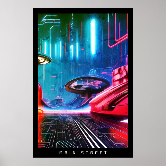 Main Street Poster (Framsidan)