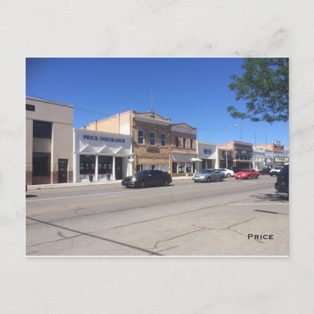 Main Street - Pris Vykort (Framsida)