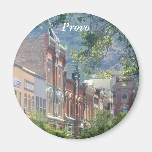 Main Street - Provo Magnet (Framsidan)