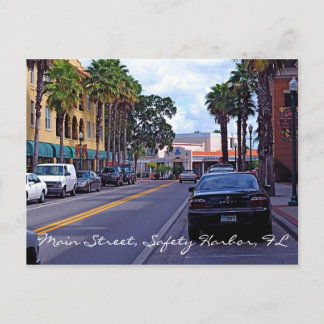 Main Street, Safety Harbour Vykort