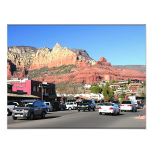 Main Street, Sedona Fototryck