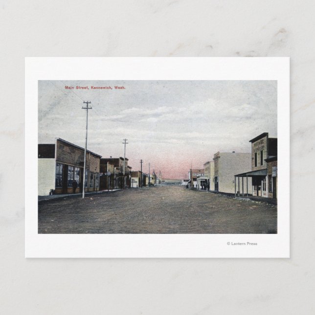 Main Street-vy Vykort (Framsida)