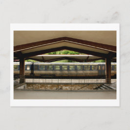 Main tåg station, Sarajevo. Vykort