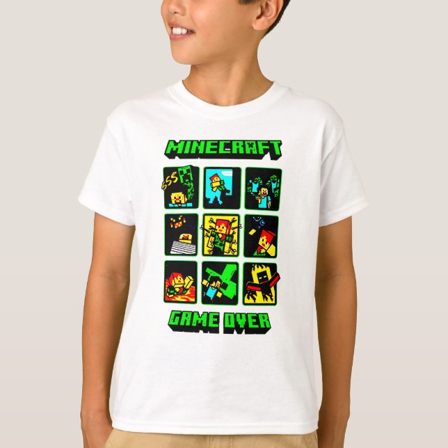 maincraft är inte en text som kan översättas, men  t shirt (Framsida)