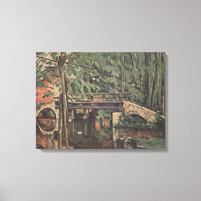 Maincybron - Paul Cezanne - c1880 Canvastryck (Framsida)