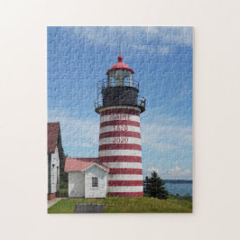 Maine1820 2020 Bicentenial Quoddy Lighthouse Pussel