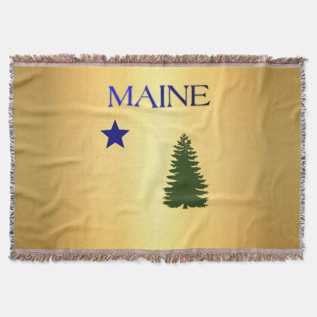 Maine 1901 flagga filt (Framsidan)