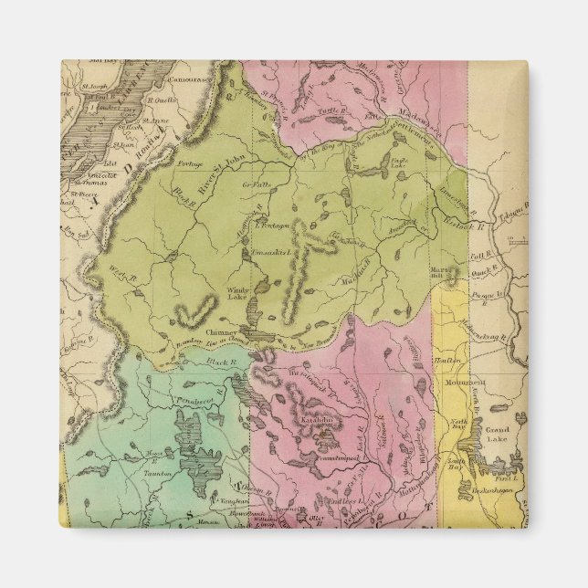 Maine 19 magnet (Framsidan)