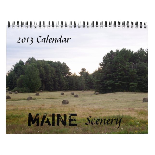 Maine 2015 Scener Kalender (Omslag)